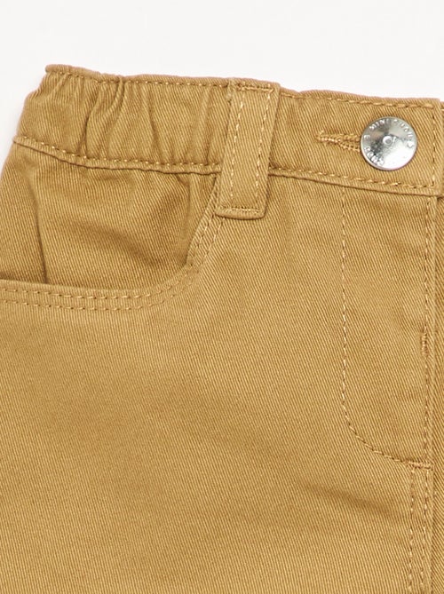 Pantalon uni base volantée - Kiabi Pantalon uni base volantée - Kiabi