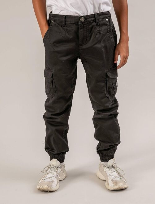 Pantalon uni casual 'Deeluxe' - Kiabi