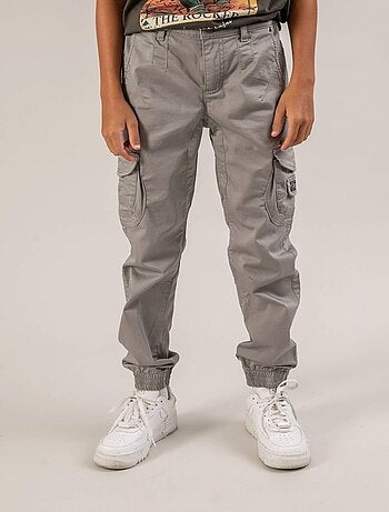 Pantalon uni casual 'Deeluxe'