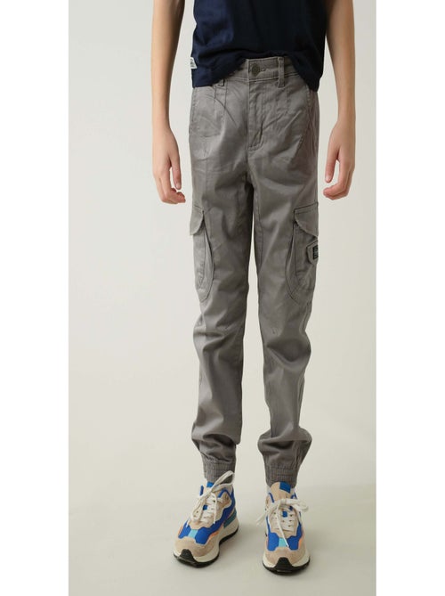 Pantalon uni casual 'Deeluxe' - Kiabi