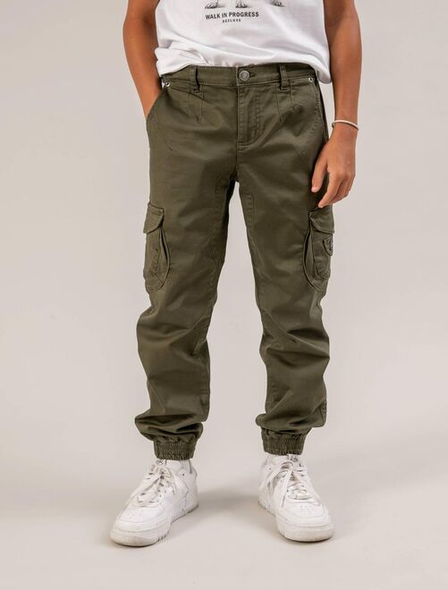 Pantalon uni casual 'Deeluxe' - Kiabi