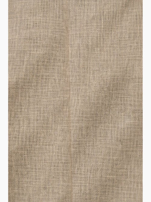 Pantalon uni coton, lin et polyester - Kiabi Pantalon uni coton, lin et polyester - Kiabi