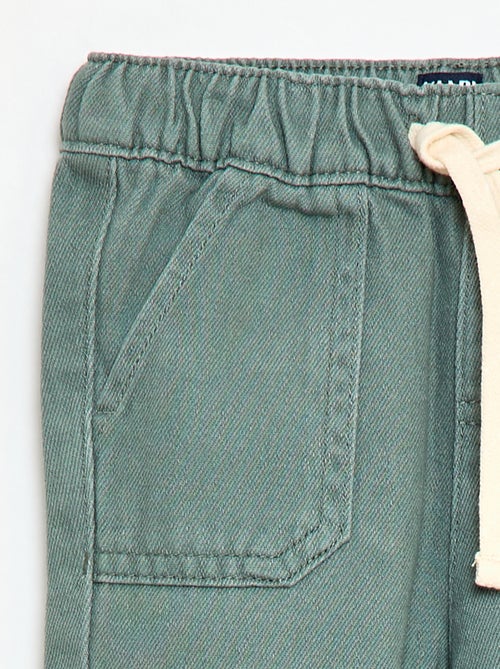 Pantalon uni coupe relax fit - Kiabi