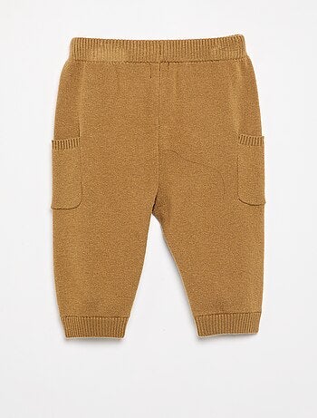 Pantalon uni en maille
