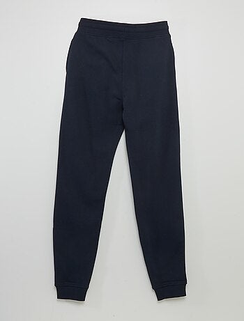 Pantalon uni en molleton