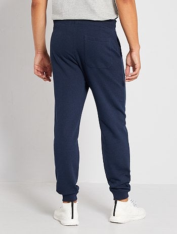 Pantalon uni en molleton