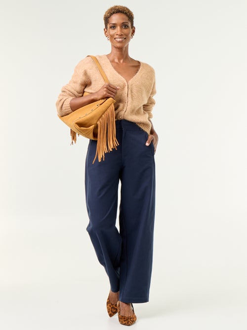 Pantalon uni forme large - Kiabi Pantalon uni forme large - Kiabi