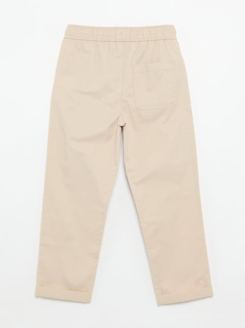 Pantalon uni léger - Kiabi Pantalon uni léger - Kiabi