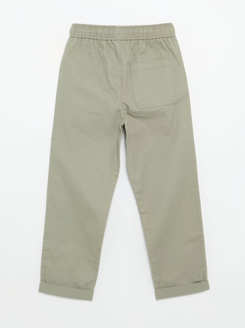 Pantalon uni léger - Kiabi Pantalon uni léger - Kiabi