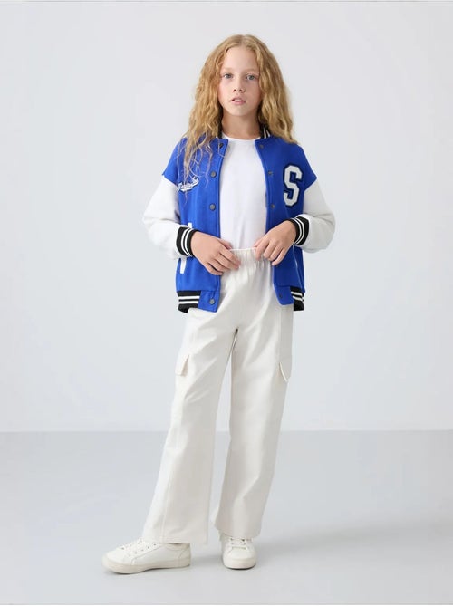 Pantalon unisexe jeune en mélange de coton tommy - Kiabi Pantalon unisexe jeune en mélange de coton tommy - Kiabi
