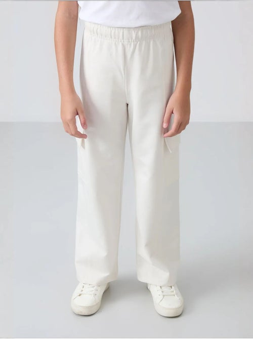 Pantalon unisexe jeune en mélange de coton tommy - Kiabi Pantalon unisexe jeune en mélange de coton tommy - Kiabi