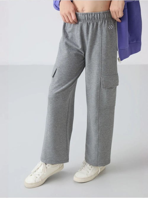 Pantalon unisexe jeune en mélange de coton tommy - Kiabi Pantalon unisexe jeune en mélange de coton tommy - Kiabi