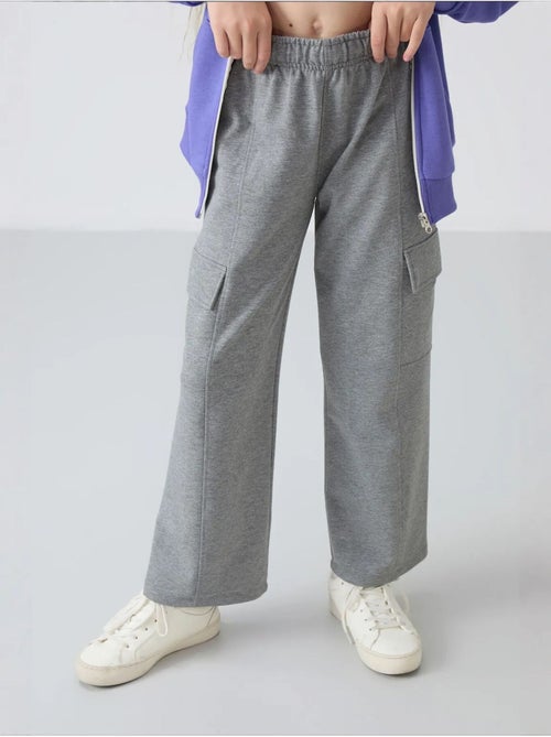 Pantalon unisexe jeune en mélange de coton tommy - Kiabi Pantalon unisexe jeune en mélange de coton tommy - Kiabi