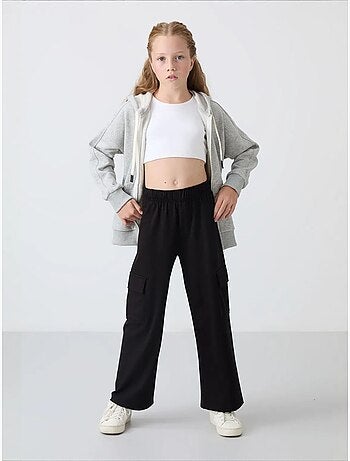 Pantalon unisexe jeune en mélange de coton tommy