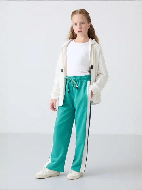 Pantalon unisexe jeune en mélange de coton tommy - Kiabi Pantalon unisexe jeune en mélange de coton tommy - Kiabi