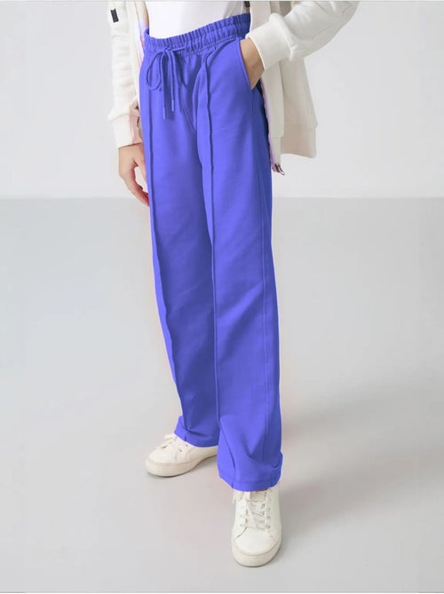 Pantalon unisexe junior en mélange de coton tommy - Kiabi Pantalon unisexe junior en mélange de coton tommy - Kiabi