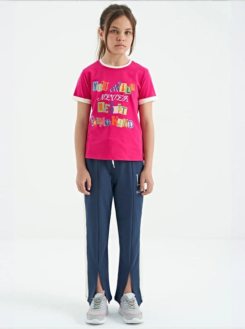 Pantalon unisexe junior en mélange de coton tommy - Kiabi Pantalon unisexe junior en mélange de coton tommy - Kiabi