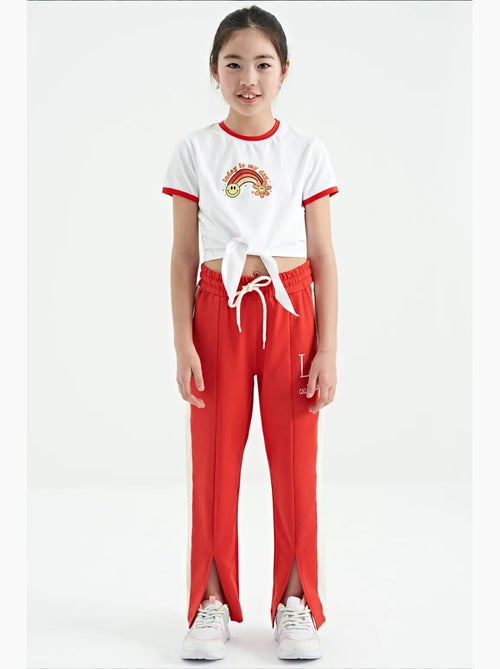 Pantalon unisexe junior en mélange de coton tommy - Kiabi Pantalon unisexe junior en mélange de coton tommy - Kiabi