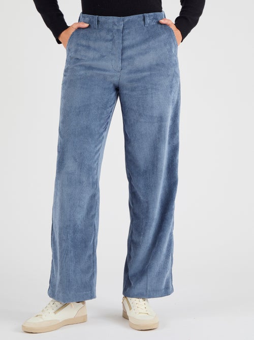 Pantalon velours - Damart - Kiabi