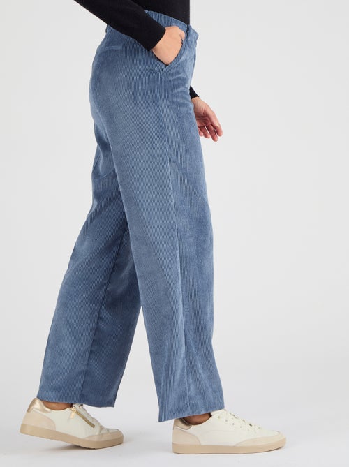 Pantalon velours - Damart - Kiabi