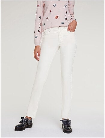 Pantalon velours - taille courte - helline