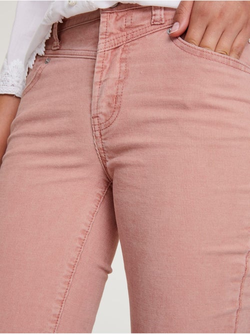 Pantalon velours - taille courte - helline - Kiabi Pantalon velours - taille courte - helline - Kiabi