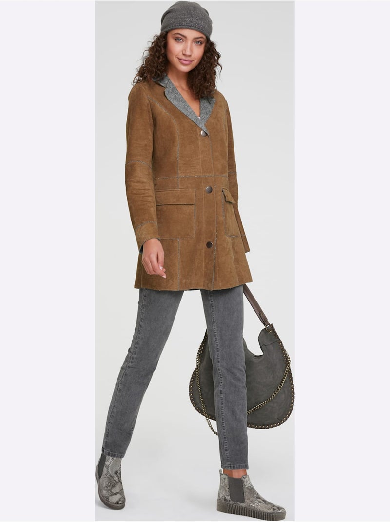 Pantalon velours - taille standard - helline Gris Argenté - Kiabi