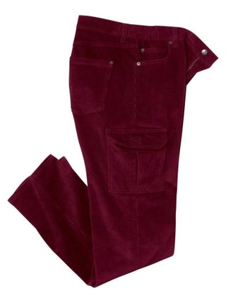 Pantalon Velours Cargo Multipoches   - ATLAS FOR MEN