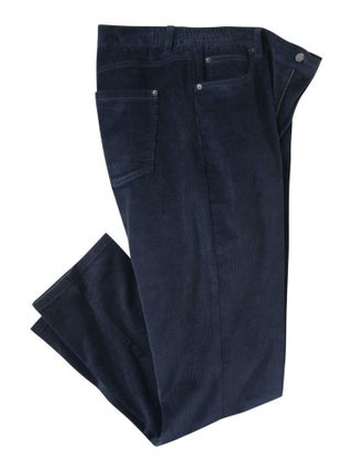 Pantalon Velours Confort Coupe Regular   - ATLAS FOR MEN