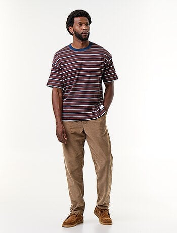 Pantalon velours côtelé