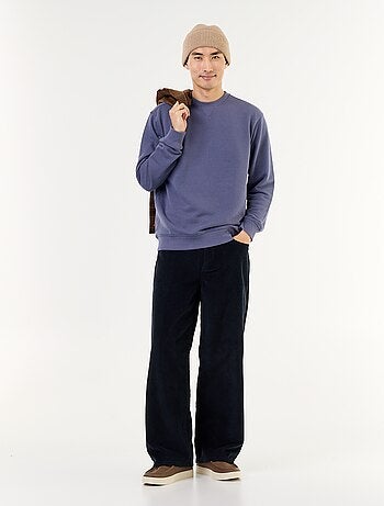 Pantalon velours côtelé