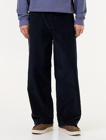 Pantalon velours côtelé