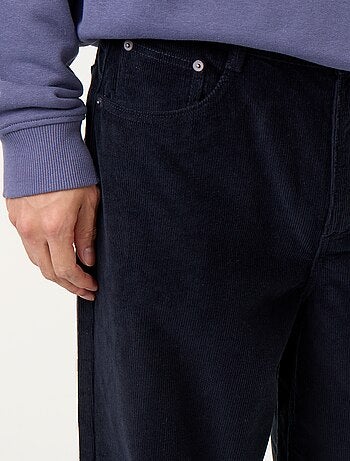 Pantalon velours côtelé