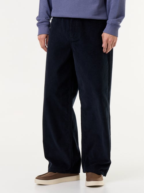 Pantalon velours côtelé - Kiabi Pantalon velours côtelé - Kiabi