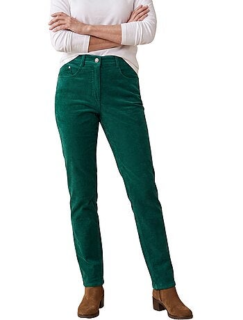 Pantalon velours côtelé coupe droite - daxon