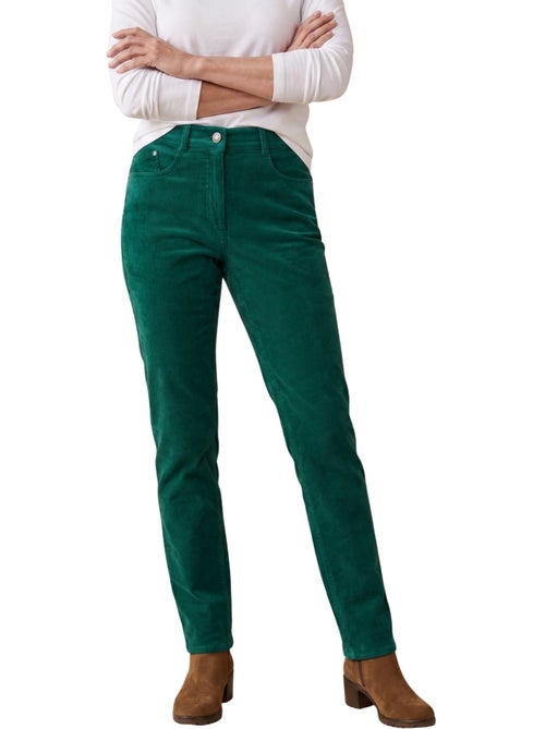 Pantalon velours côtelé coupe droite - daxon - Kiabi