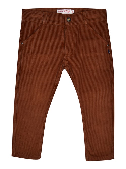 PANTALON VELOURS COTELE FEDY - Kiabi