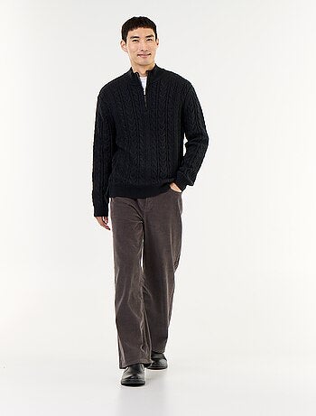 Pantalon velours côtelé