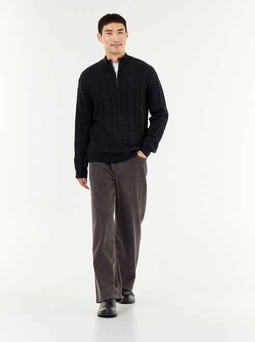 Pantalon velours côtelé - Kiabi Pantalon velours côtelé - Kiabi