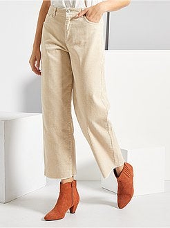 Pantalon velours côtelé 'JDY' - Kiabi