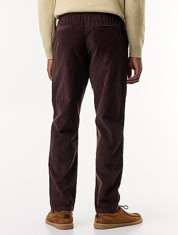 Pantalon velours côtelé