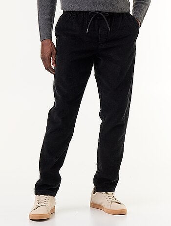 Pantalon velours côtelé