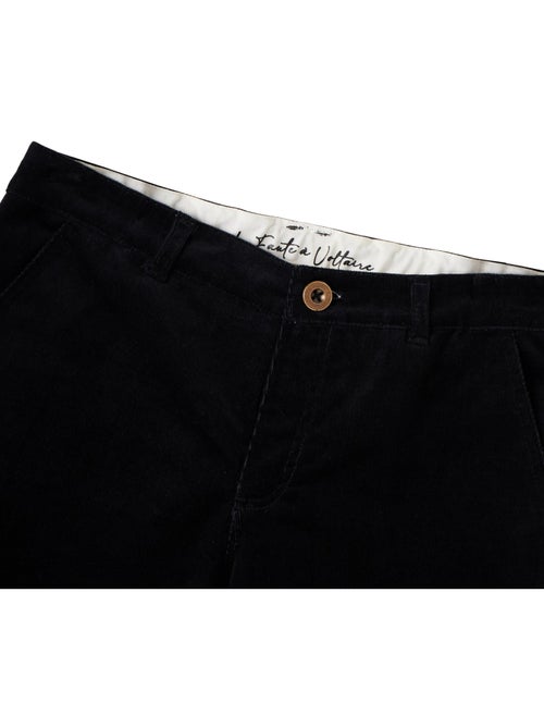 Pantalon  Velours  Coupe Chino  SAINCLAIR - La Faute à Voltaire - Kiabi