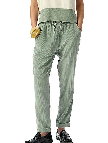 Pantalon Velours Femme Teddy Smith 30116952D
