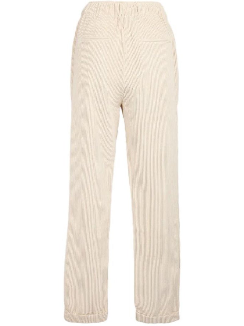 Pantalon velours femme teddy smith Beige - Kiabi