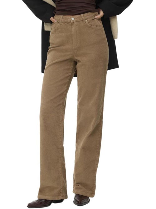 Pantalon Velours Femme Vero Moda - Kiabi