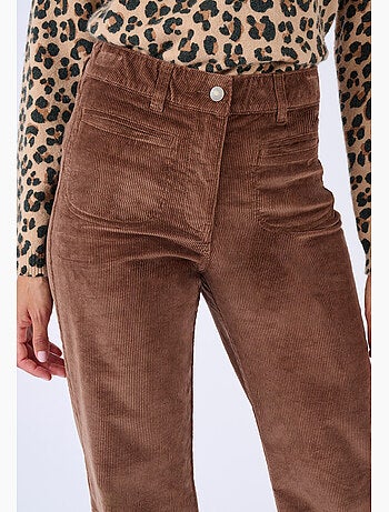 Pantalon velours large - Damart