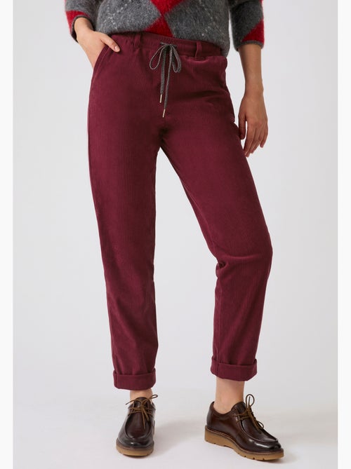 Pantalon velours milleraies enfilable - damart - Kiabi Pantalon velours milleraies enfilable - damart - Kiabi
