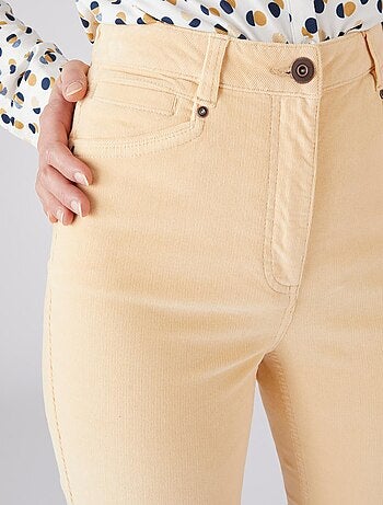 Pantalon velours milleraies Perfect Fit by Damart - Damart
