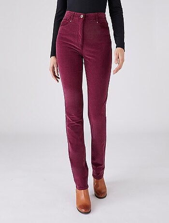 Pantalon velours milleraies Perfect Fit by Damart - Damart